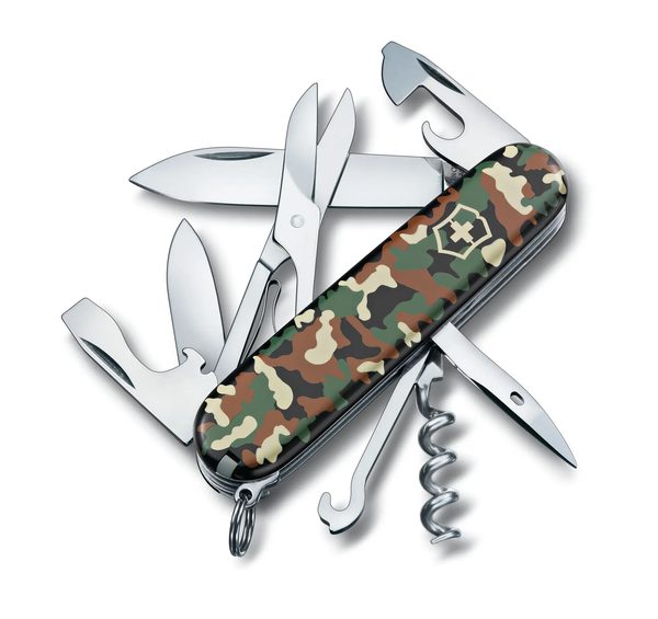 Levně Nůž Victorinox Climber camouflage 1.3703.94B1 + 5 let záruka, pojištění a dárek ZDARMA
