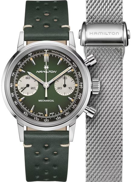 Levně Hamilton American Classic Intra-Matic Chronograph H Mechanical H38429861