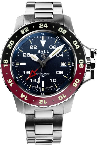 Levně Ball Engineer Hydrocarbon AeroGMT II (40mm) COSC DG2118C-S3C-BE + 5 let záruka, pojištění a dárek ZDARMA