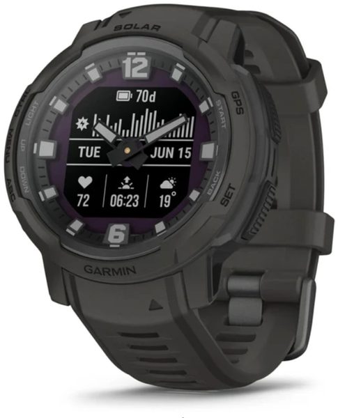 Levně Garmin Instinct® Crossover Solar Graphite - 010-02730-01