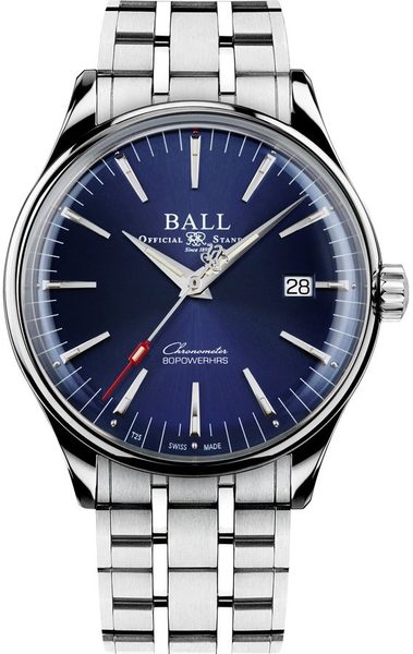 Levně Ball Trainmaster Manufacture 80 Hours COSC NM3280D-S1CJ-BE + 5 let záruka, pojištění a dárek ZDARMA