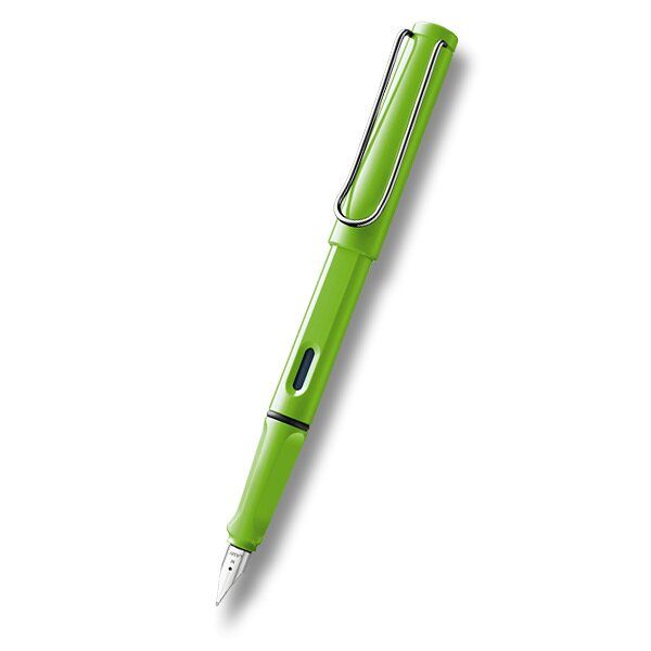 Plnicí pero Lamy Safari Shiny Green 1506/013063 - Lamy Safari Shiny Green plnicí pero hrot B