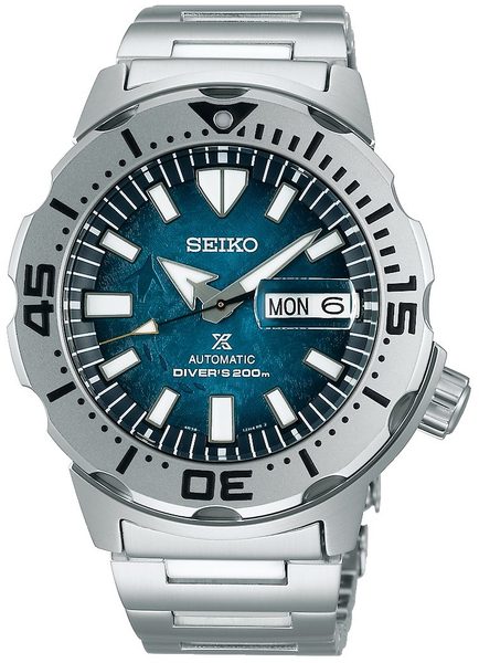 Levně Seiko Monster SRPH75K1 Special Edition Save the Ocean Antarctica + 5 let záruka, pojištění a dárek ZDARMA