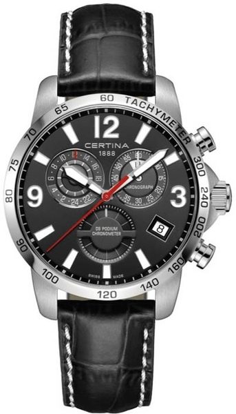 Certina DS Podium GMT Chronograph C034.654.16.057.00 + 5 let záruka, pojištění a dárek ZDARMA