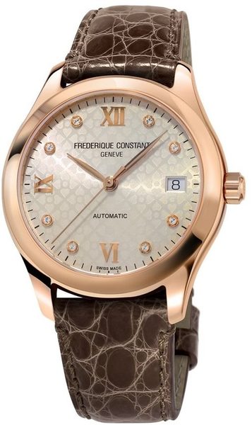 Levně Frederique Constant Ladies Automatic FC-303LGD3B4 + 5 let záruka, pojištění a dárek ZDARMA