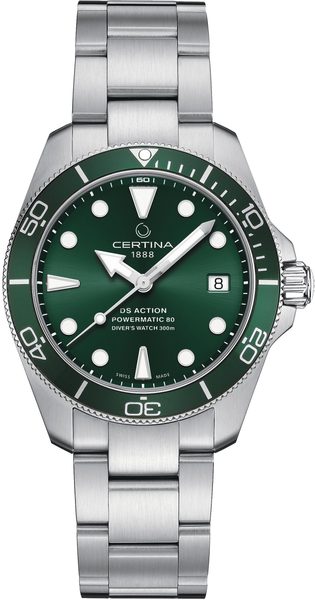 Certina DS Action Diver Powermatic 80 C032.807.11.091.00 + 5 let záruka, pojištění a dárek ZDARMA