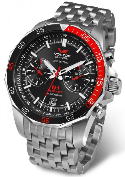 Levně Vostok Europe N-1 Rocket Chrono Line 6S21/2255295B + 5 let záruka, pojištění a dárek ZDARMA