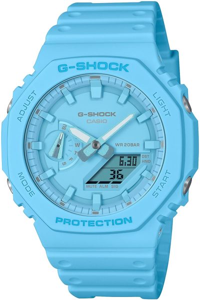 Casio G-Shock GA-2100-2A2ER Tone-on-Tone + 5 let záruka, pojištění a dárek ZDARMA