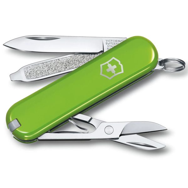 Levně Nůž Victorinox Classic SD Colors Smashed Avocado + 5 let záruka, pojištění a dárek ZDARMA