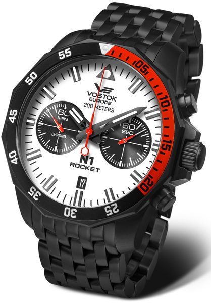 Vostok Europe N-1 Rocket Chrono Line 6S21-225C620B + 5 let záruka, pojištění a dárek ZDARMA