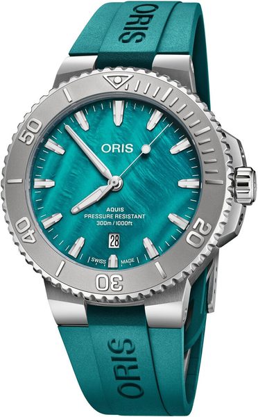 Levně Oris Aquis Date New York Harbor Limited Edition II 43,5 mm 01 733 7789 4187-Set