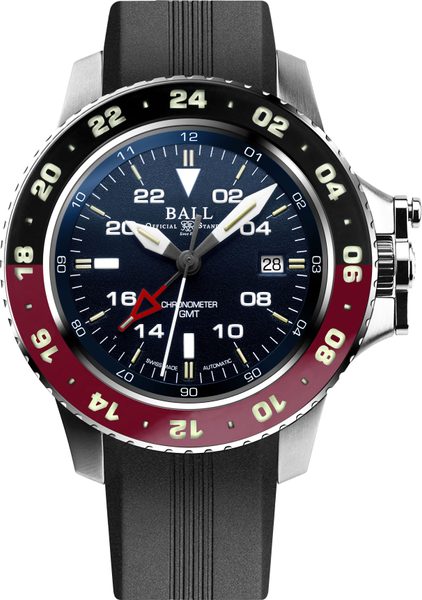 Levně Ball Engineer Hydrocarbon AeroGMT II (42 mm) COSC DG2018C-P3C-BE + 5 let záruka, pojištění a dárek ZDARMA