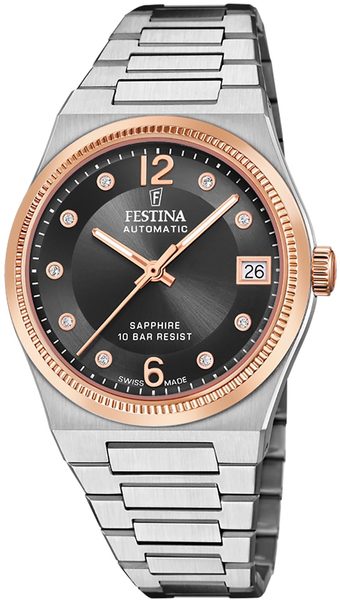 Festina Swiss Made 20031/3 + 5 let záruka, pojištění a dárek ZDARMA