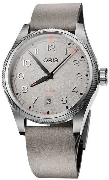 Levně Oris ProPilot Date 01 733 7805 4163-07 6 20 15LC