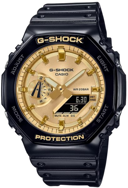 Casio G-Shock GA-2100GB-1AER + 5 let záruka, pojištění a dárek ZDARMA