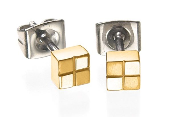 Náušnice Boccia Titanium 0518-04