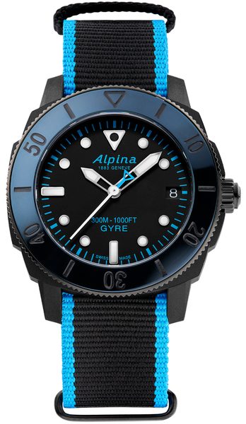 Levně Alpina Seastrong Diver Gyre Ladies Limited Edition AL-525LBN3VG6 + 5 let záruka, pojištění a dárek ZDARMA