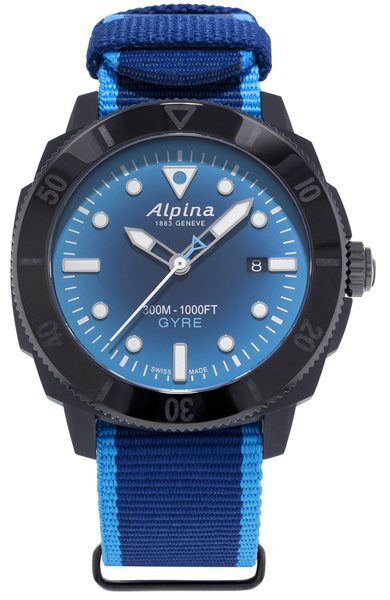 Alpina Seastrong Diver Gyre Gents Limited Edition AL-525LNSB4VG6 + 5 let záruka, pojištění a dárek ZDARMA