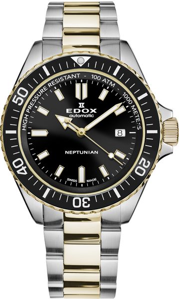 EDOX Skydiver Neptunian Automatic 80120-357JM-NID + 5 let záruka, pojištění a dárek ZDARMA