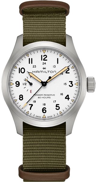 Levně Hamilton Khaki Field Mechanical Power Reserve H69509910