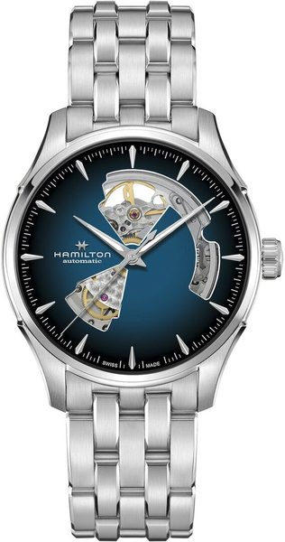 Levně Hamilton Jazzmaster Open Heart Auto H32675140 + 5 let záruka, pojištění a dárek ZDARMA