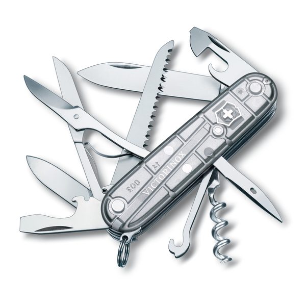 Levně Nůž Victorinox Huntsman SilverTech 1.3713.T7B1 + 5 let záruka, pojištění a dárek ZDARMA