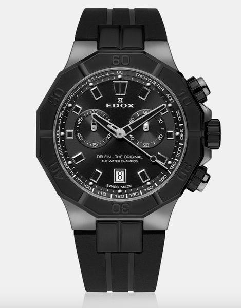 Levně EDOX Delfin Quartz Chronograph 10113-37GNCA-NGIN