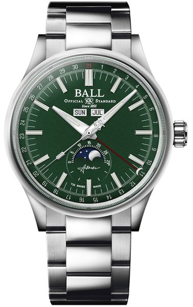 Levně Ball Engineer II Moon Calendar NM3016C-S1J-GR + 5 let záruka, pojištění a dárek ZDARMA