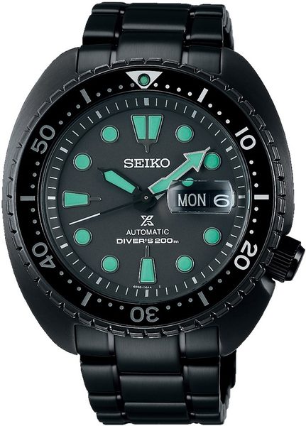 Seiko Prospex SRPK43K1 Black Series Night Vision + 5 let záruka, pojištění a dárek ZDARMA