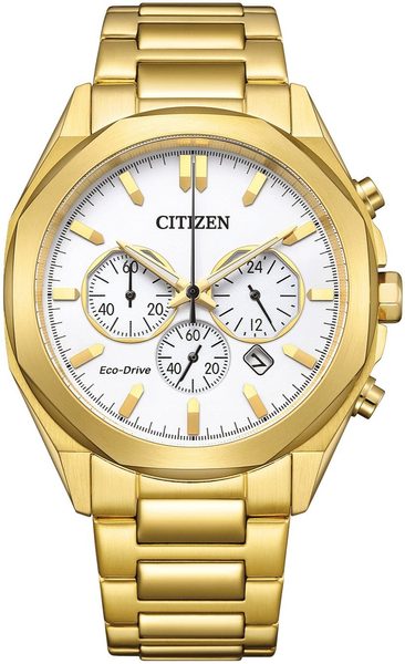 Citizen Eco-Drive Chronograph CA4592-85A + 5 let záruka, pojištění a dárek ZDARMA