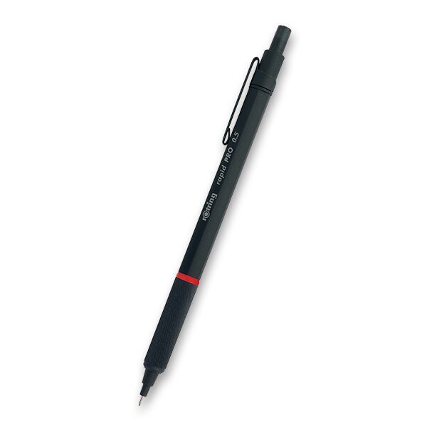 Levně Mechanická tužka Rotring Rapid Pro Black 1520/190425 - Black 0,5 mm + 5 let záruka, pojištění a dárek ZDARMA