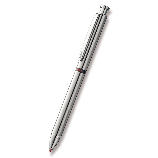 Levně Kuličkové pero Lamy Tri Pen ST Matt Steel - multipen 1506/7451271 + 5 let záruka, pojištění a dárek ZDARMA