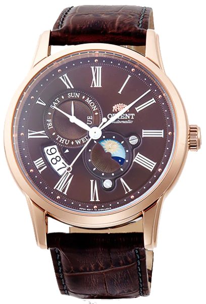 Levně Orient Automatic Sun and Moon Ver. 3 RA-AK0009T + 5 let záruka, pojištění a dárek ZDARMA