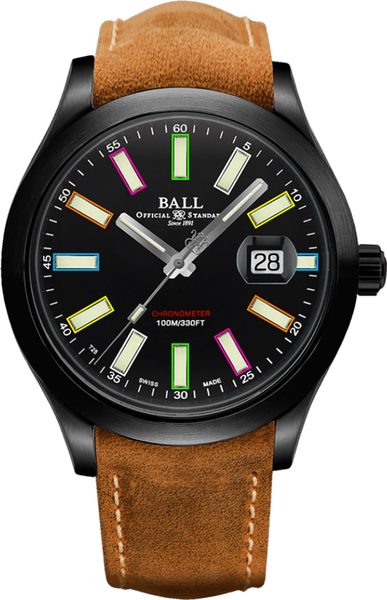 Levně Ball Engineer II Rainbow COSC Limited Edition NM2028C-L28CJ-BK + 5 let záruka, pojištění a dárek ZDARMA