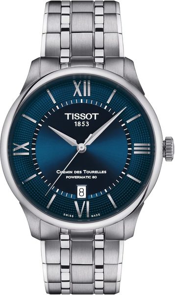 Levně Tissot Chemin des Tourelles Automatic 39mm T139.807.11.048.00 + 5 let záruka, pojištění a dárek ZDARMA