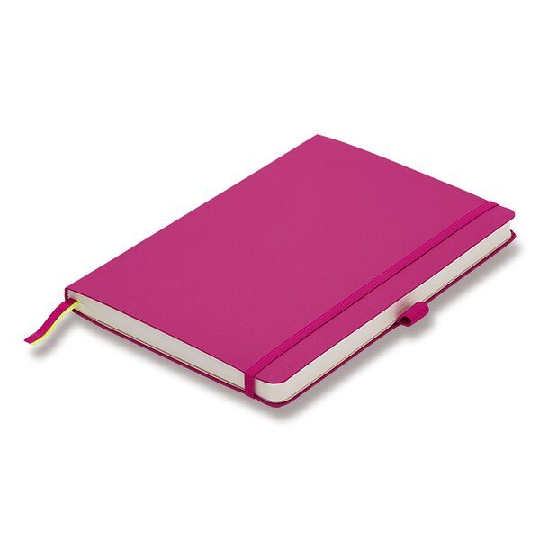 Zápisník Lamy B4 VÝBĚR BAREV - měkké desky - A6, linkovaný 1506/503427 - Zápisník LAMY B4 - měkké desky pink