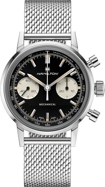 Levně Hamilton American Classic Intra-Matic Chronograph H H38429130 + 5 let záruka, pojištění a dárek ZDARMA