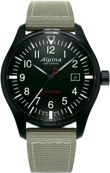 Levně Alpina Startimer Pilot Quartz AL-240B4FBS6 + 5 let záruka, pojištění a dárek ZDARMA