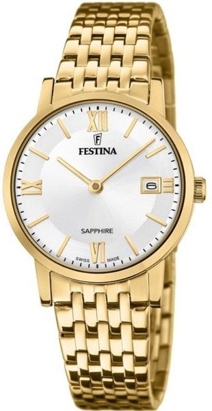 Festina Swiss Made 20021/1 + 5 let záruka, pojištění a dárek ZDARMA