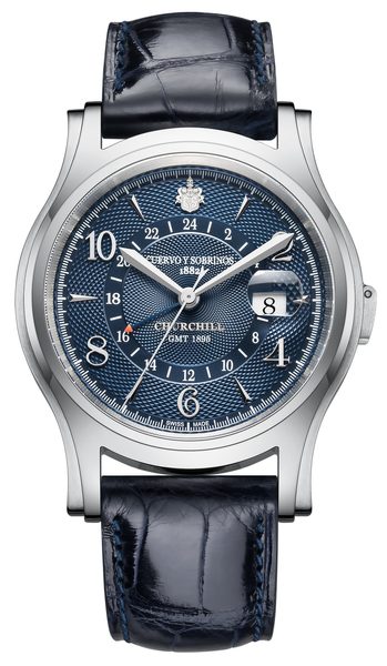 Cuervo y Sobrinos Robusto Churchill GMT 1895 2811.1GMTB