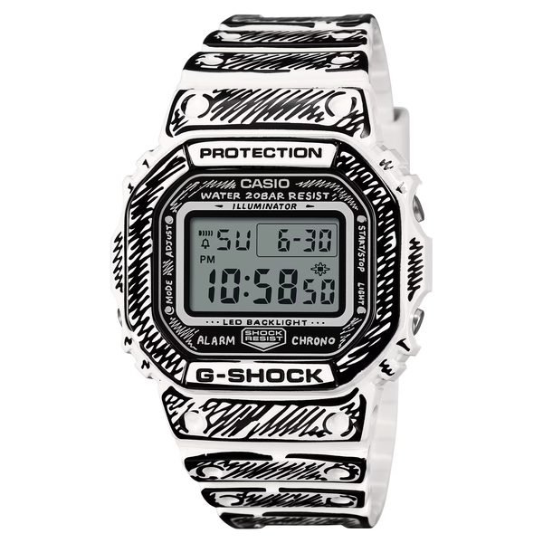 Levně Casio G-Shock DW-5600JV-7ER Joshua Vides Collaboration