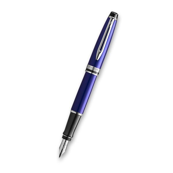 Levně Plnicí pero Waterman Expert Dark Blue CT 1507/199345 - hrot M (střední) + 5 let záruka, pojištění a dárek ZDARMA