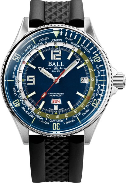 Levně Ball Engineer Master II Diver Worldtime Limited Edition COSC DG2232A-PC-BE + 5 let záruka, pojištění a dárek ZDARMA