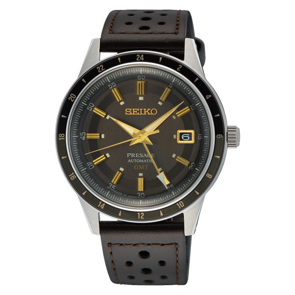 Seiko Presage SSK013J1 Style60's GMT + 5 let záruka, pojištění a dárek ZDARMA