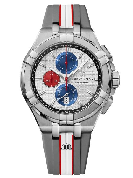 Levně Maurice Lacroix Aikon Chronograph Special Edition Mahindra Racing AI1018-TT031-130-2 + 5 let záruka, pojištění a dárek ZDARMA