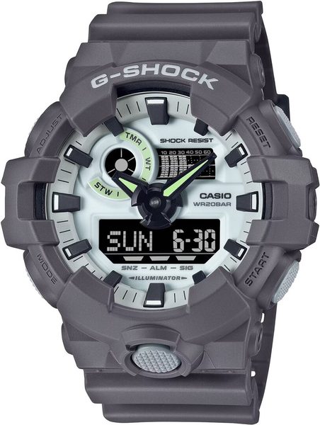 Levně Casio G-Shock GA-700HD-8AER Hidden Glow Series + 5 let záruka, pojištění a dárek ZDARMA