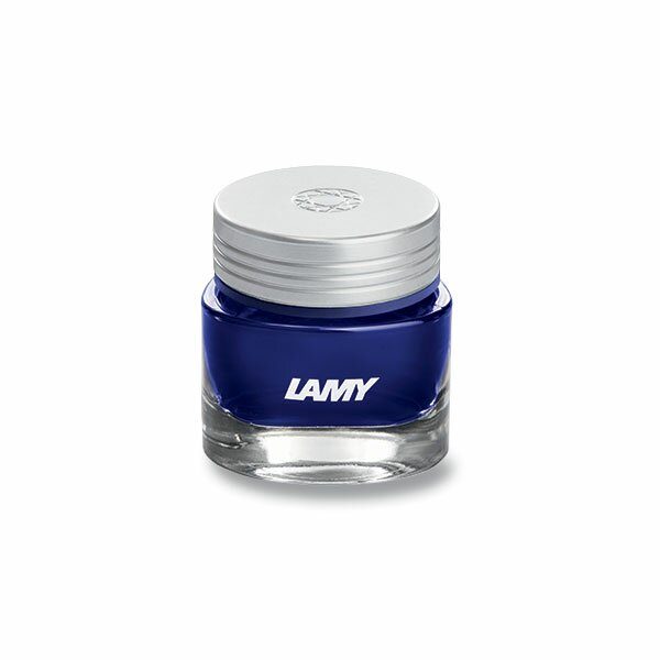 Levně Lahvičkový inkoust Lamy T 53/Crystal Ink - Lahvičkový inkoust Lamy T 53/Crystal Ink Azurite + 5 let záruka, pojištění a dárek ZDARMA