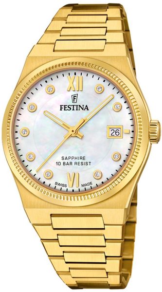 Levně Festina Swiss Made 20039/1 + 5 let záruka, pojištění a dárek ZDARMA