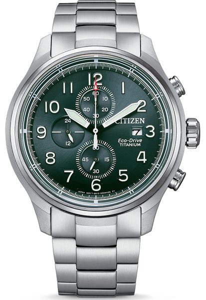 Levně Citizen Eco-Drive Super Titanium Chrono CA0810-88X + 5 let záruka, pojištění a dárek ZDARMA