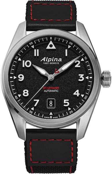 Levně Alpina Startimer Pilot Automatic AL-525BW4S36